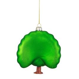 Northlight Seasonal 4.75in. Peacock Glass Christmas Ornament