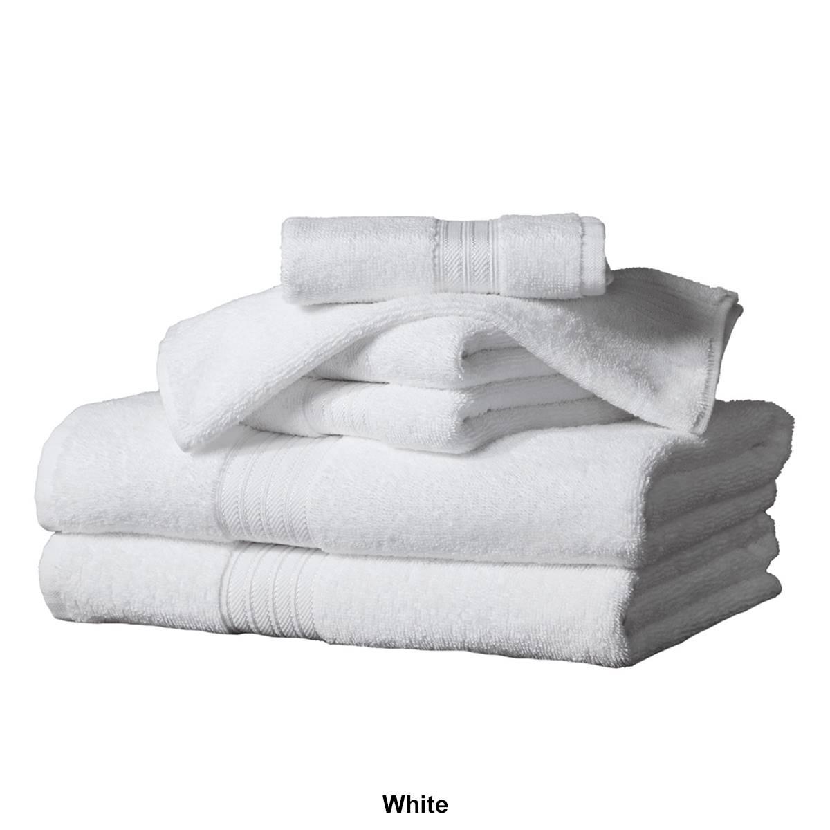 FreshFolds Cooper 6pc. Soft Cotton Classic Towel Collection