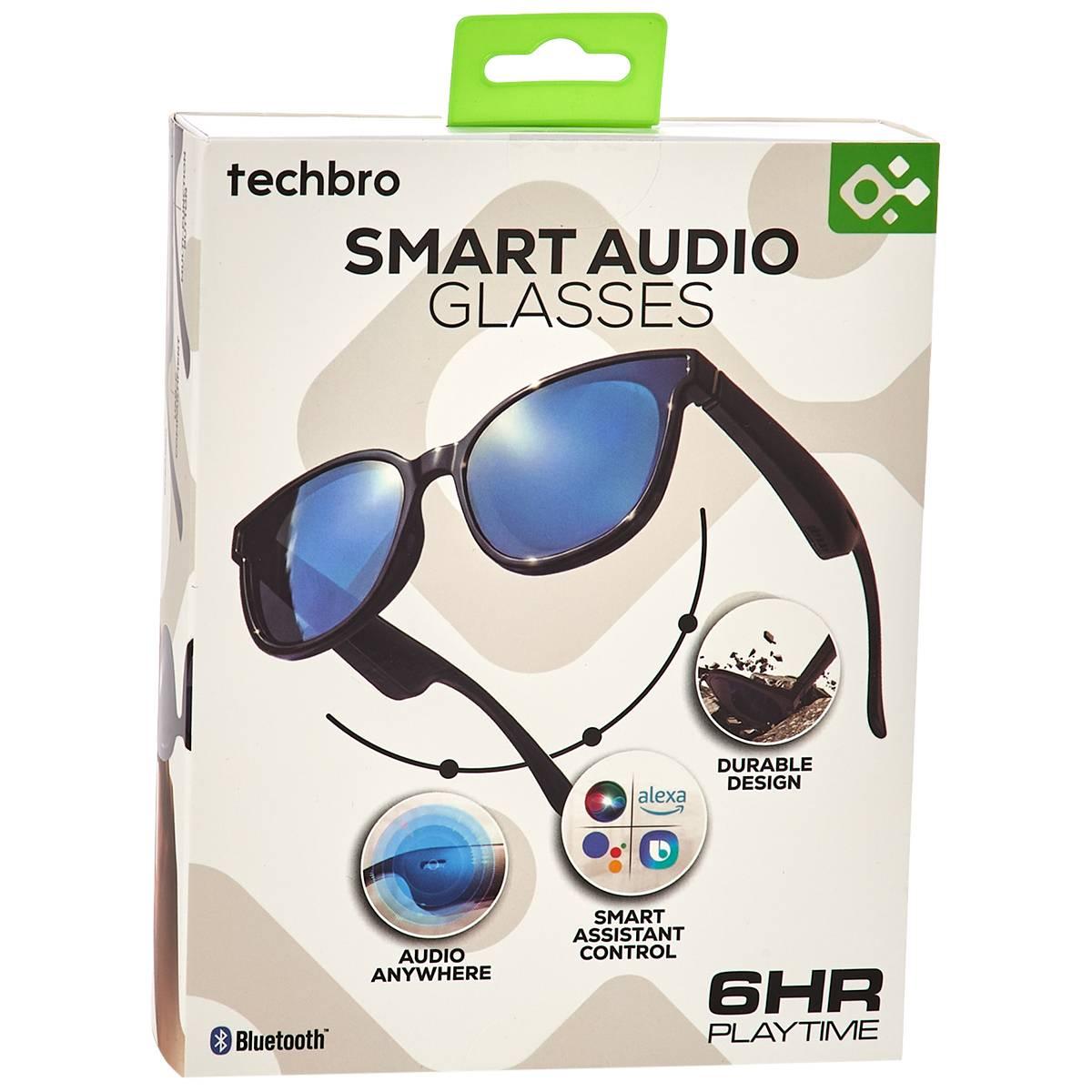 TechBro Adult Unisex Smart Bluetooth Sunglasses