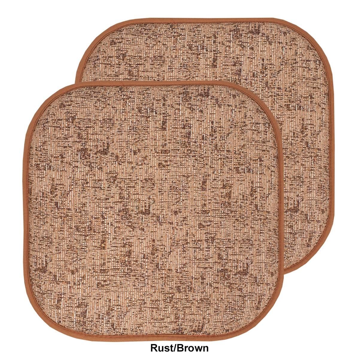 Sweet Home Collection Broadway No Slip Back Chair Pad Cushion