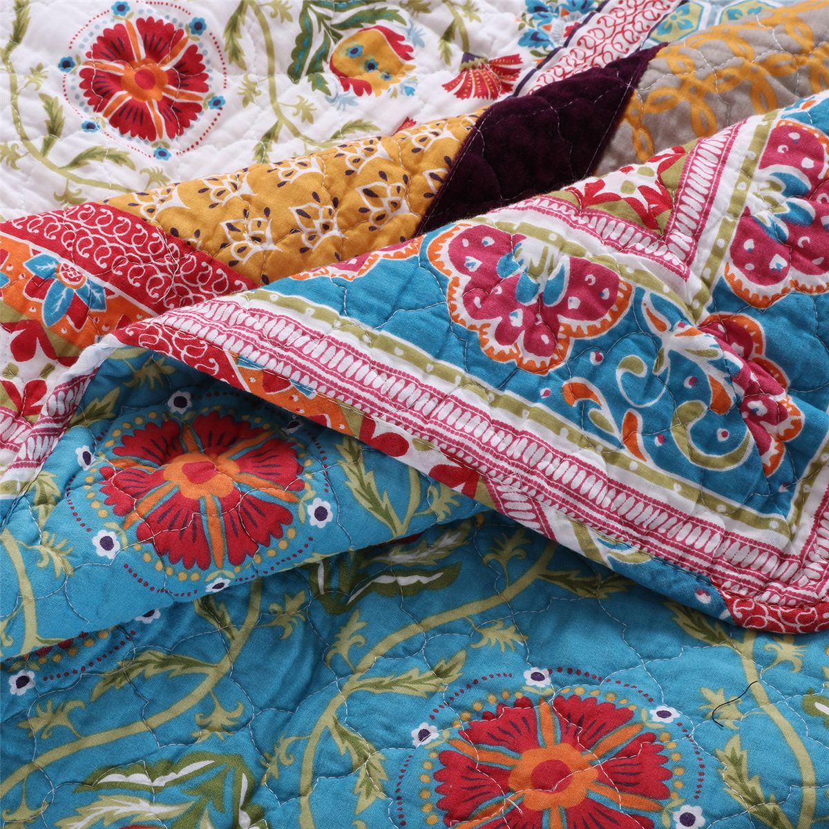 Greenland Home Fashions™ Thalia Reversible Quilted Throw Blanket