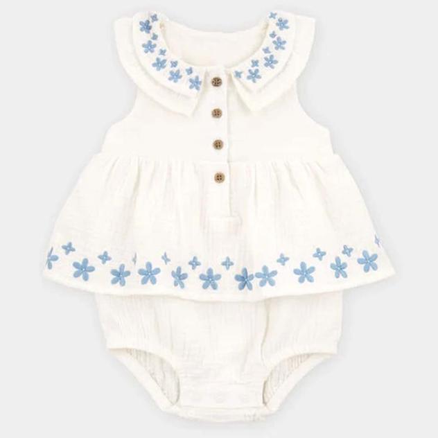 Baby Girl (3-24M) Carter's® Floral Bodysuit Dress