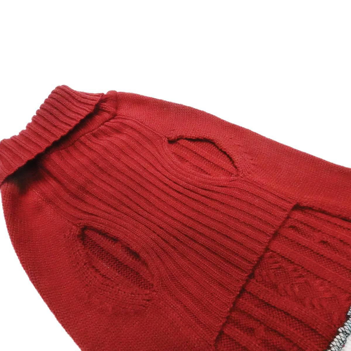 Best Furry Friends Cider Plaid Pet Sweater Dress