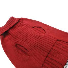 Best Furry Friends Cider Plaid Pet Sweater Dress