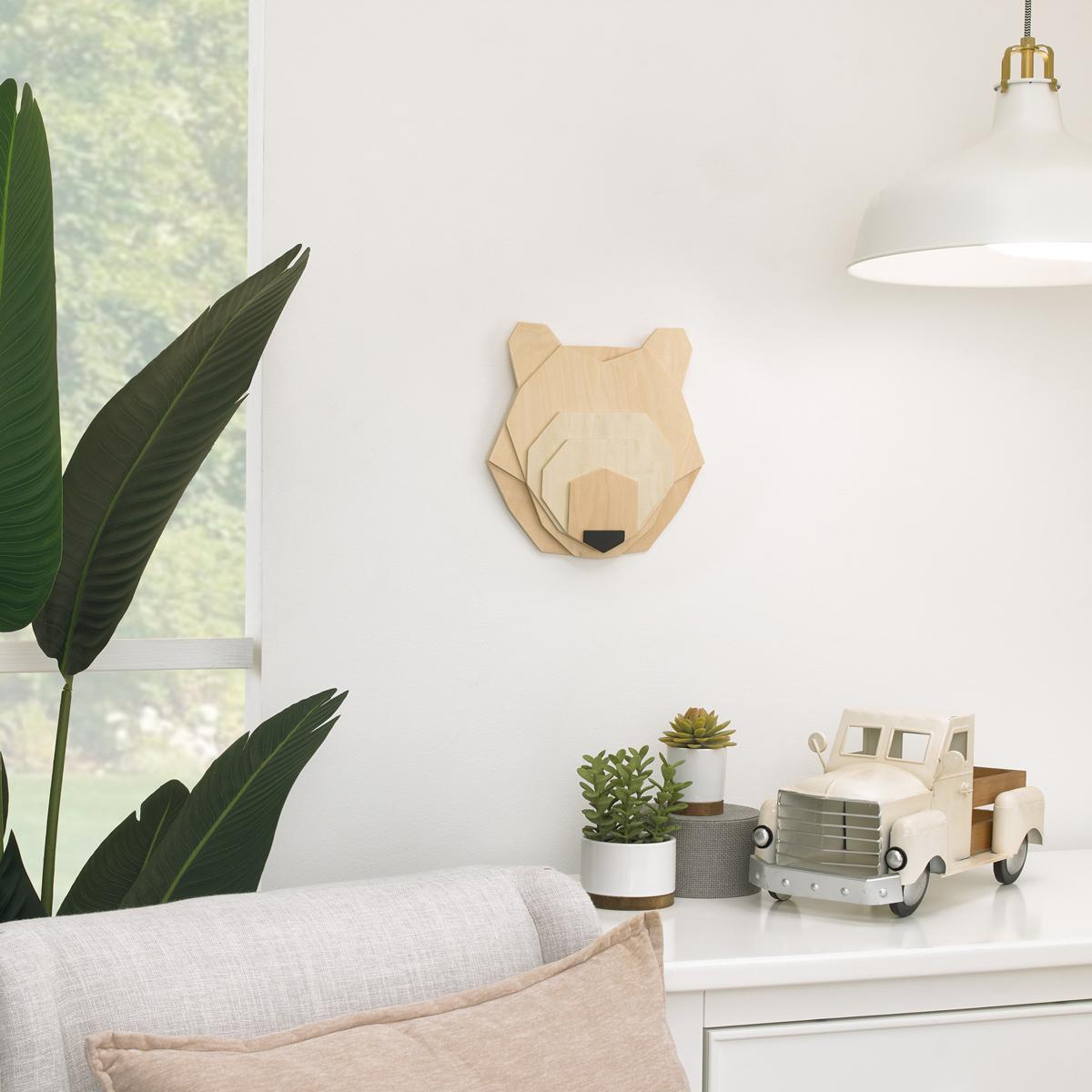 Little Love by NoJo Wood Layered Bear Wall Décor