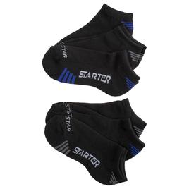 Boys (8-20) Starter(R)  6pk. No Show Half Cushion Socks