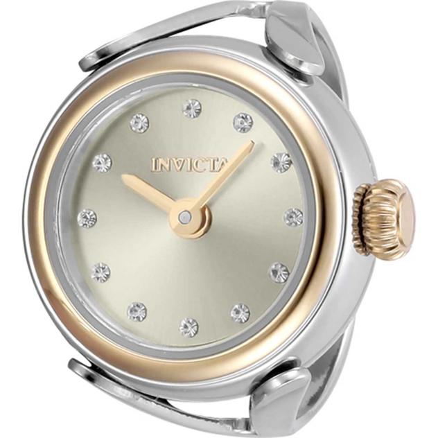 Womens Invicta Mini Angel Lady Two-Tone Ring Watch - 48576