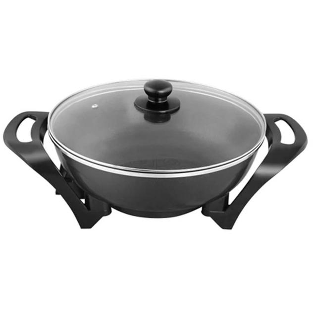 Complete Cuisine 13in. Electric Wok with Glass Lid