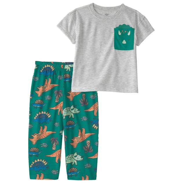 Toddler Boy Carter's® Dino Loose Fit Pajama Set