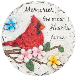 Memorial Cardinal Memories Garden Stepping Stone