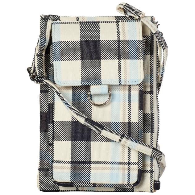 Womens Mundi Cornellia II Crossbody Wallet - Plaid