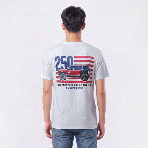 Young Mens Bronco 250 Graphic Tee