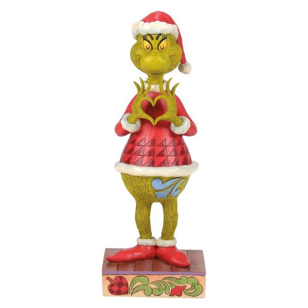Jim Shore Grinch with Heart