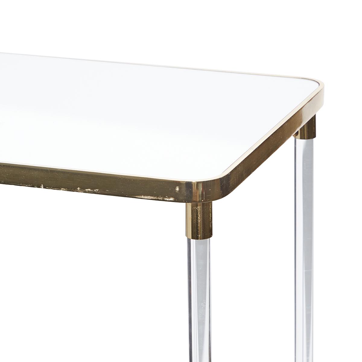 9th & Pike® Acrylic Accent Table