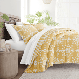 Soft Essentials Daisy Medallion Reversible Comforter Set
