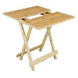 eccostyle™ Solid Bamboo Folding Side Table