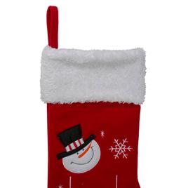 Northlight 19in. Snowmen Letter to Santa Christmas Stocking