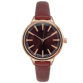 Womens Easy Read Dial Rose Gold Quartz Watch - LWPU07BV