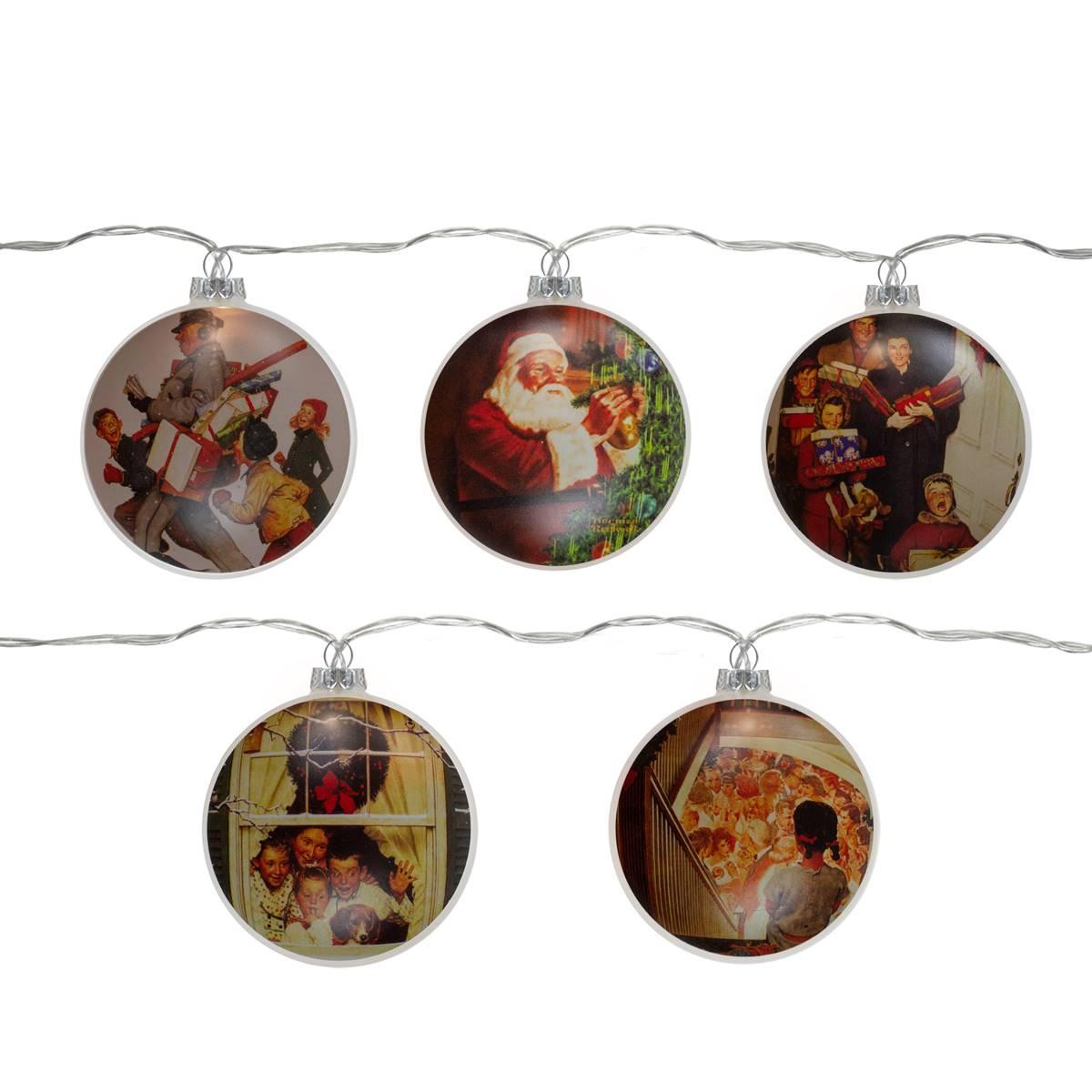 Northlight Seasonal Norman Rockwell Christmas Lights - Set of 5