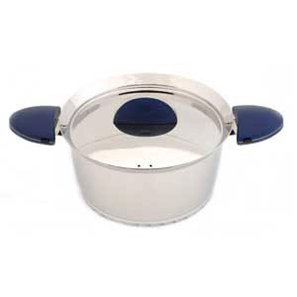 BergHOFF Stacca Stainless Steel 6.3qt. Covered Stock Pot