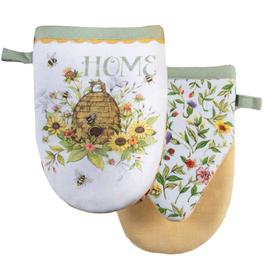 Kay Dee Bee & Floral Grabber Mitt