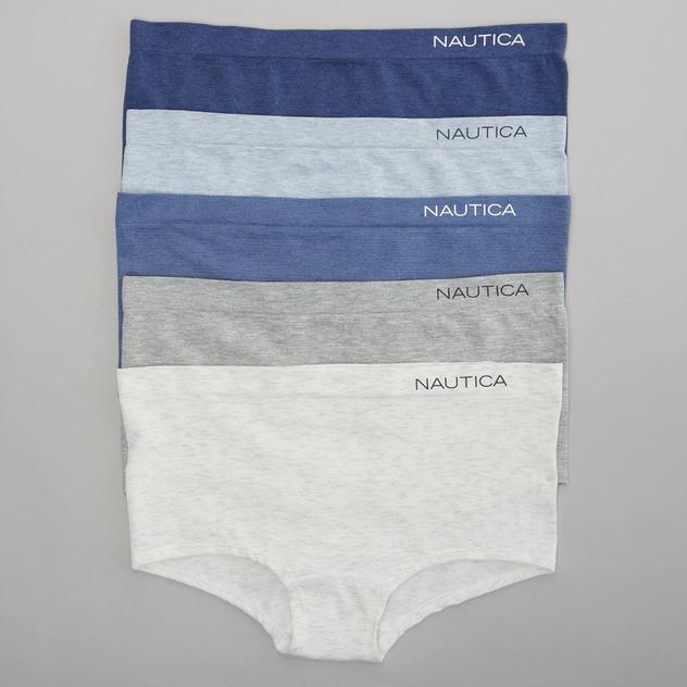 Womens Nautica 5pk. Super Soft Girl Shorts NT6520-5PKA