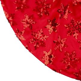 Northlight Seasonal 20in. Snowflake Mini Christmas Tree Skirt
