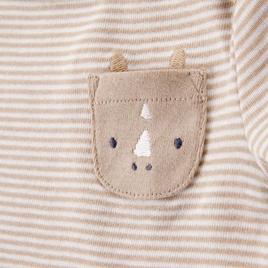 Baby Unisex (NB-24M) Carter’s® 5pk. Safari Pocket Bodysuits-Tan