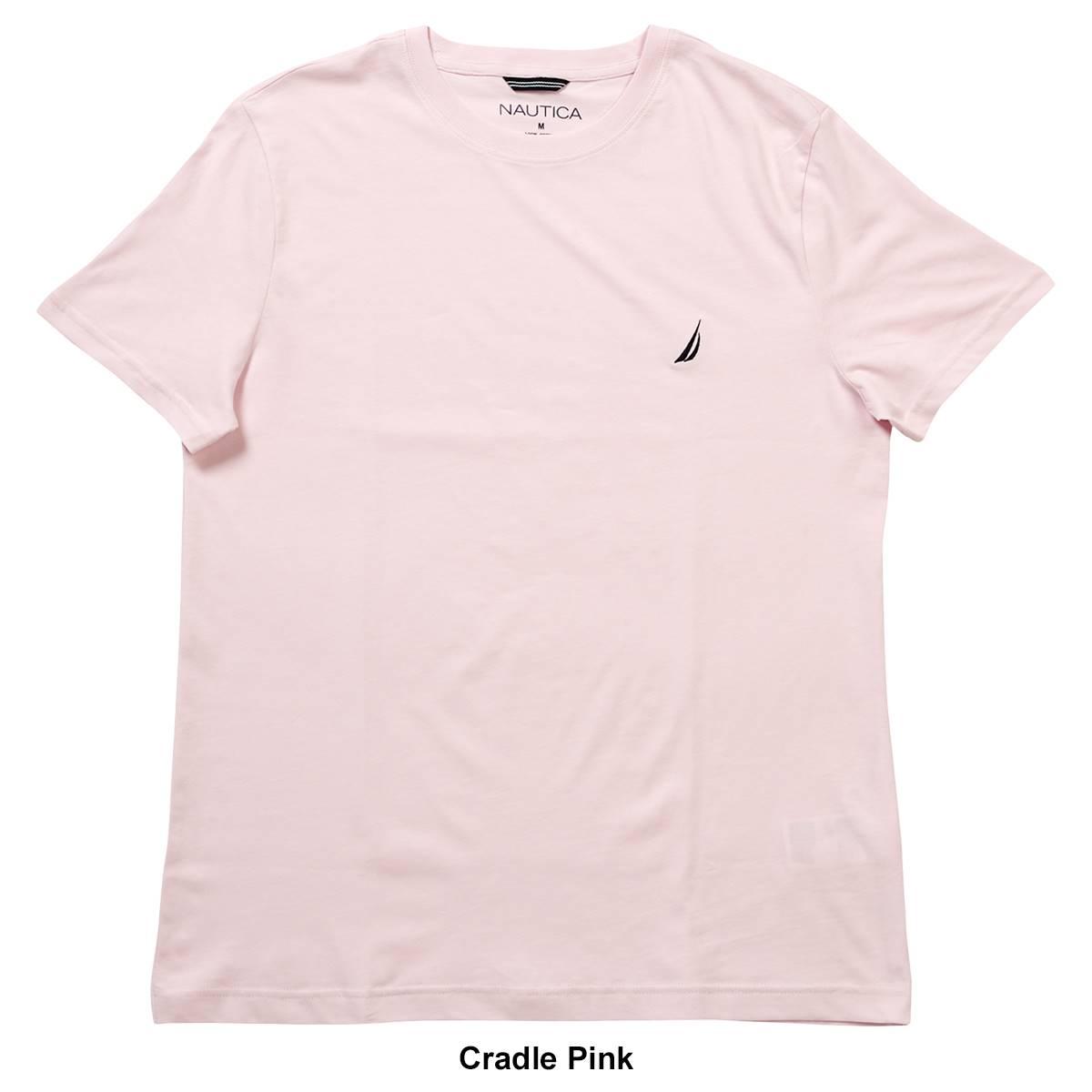 Mens Nautica Short Sleeve Crew Neck Tee