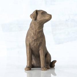Willow Tree 3.25in. Dark Dog