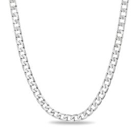 Mens Creed Stainless Steel Cuban Chain Necklace