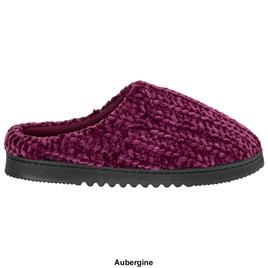 Womens Dearfoams® Tallulah Chenille Clog Slippers