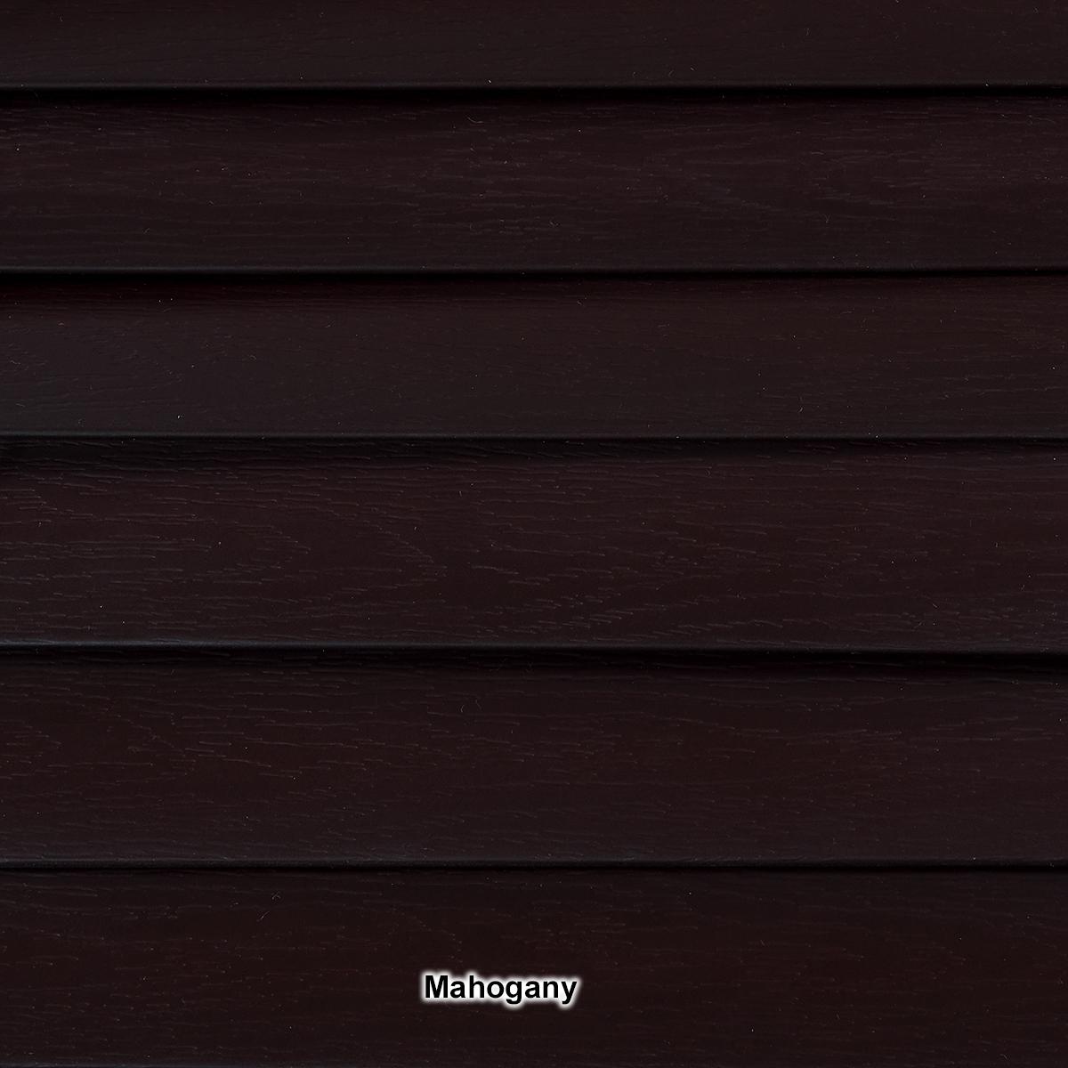 Achim Cordless GII Madera Falsa Faux Wood Blinds