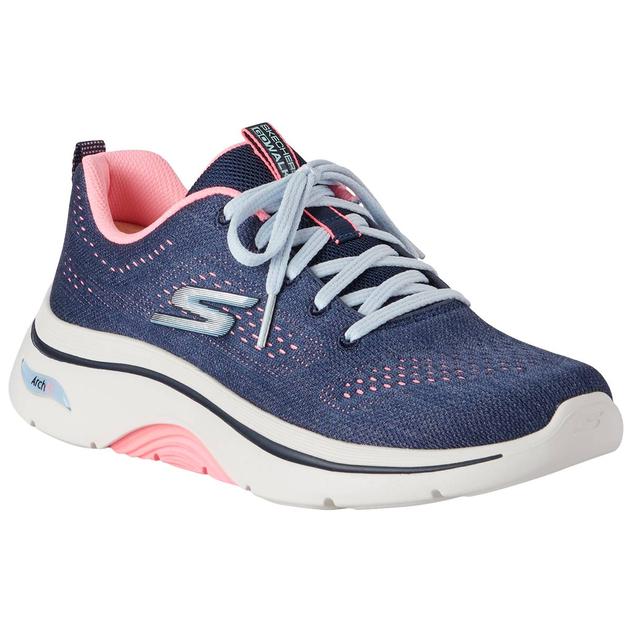 Womens Skechers GO WALK™ Arch Fit 2.0 Vivid Sun Athletic Sneakers