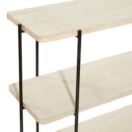 9th & Pike® Rectangular Wood 3-Tier Console Table