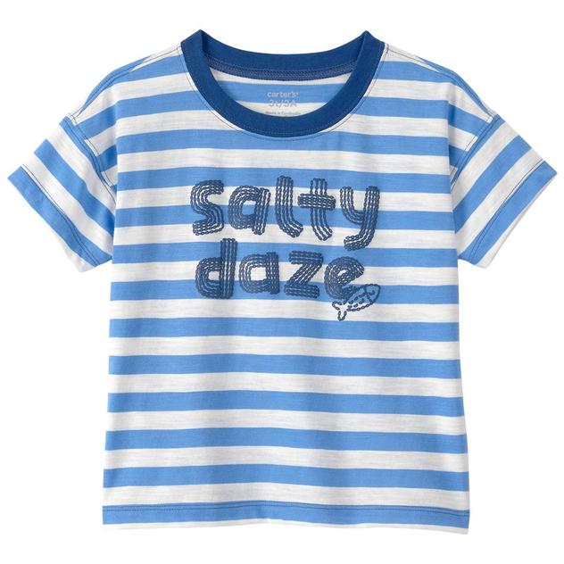Toddler Boy Carter's® Salty Daze Stripe T-Shirt