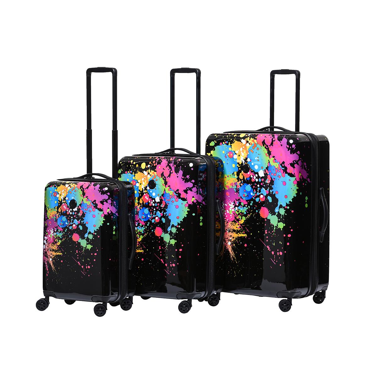 Body Glove Bursts 3 Piece Hardside Spinner Set