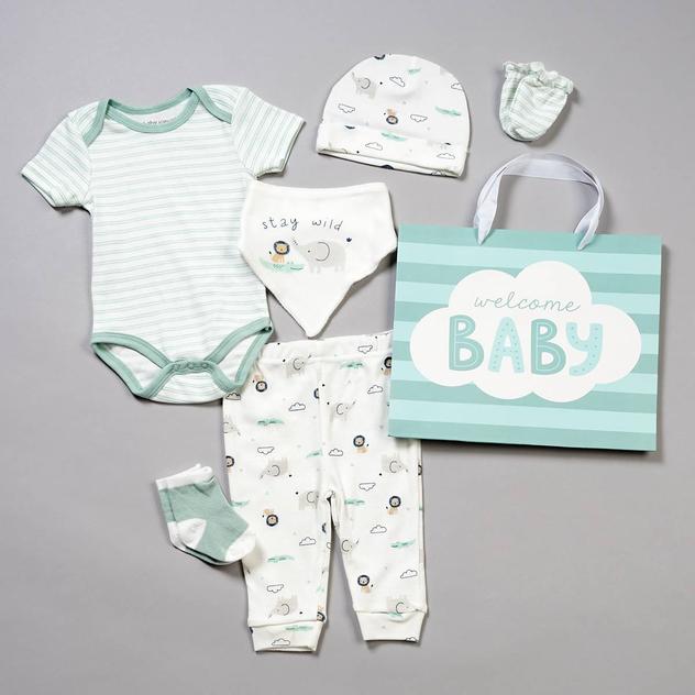 Baby Boy (NB-6M) baby views® 8pc. Safari Wild Hanging Gift Set