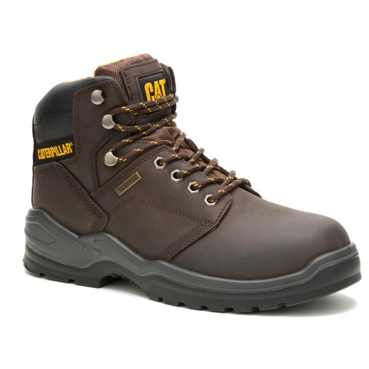 Mens Caterpillar Striver Waterproof Steel Toe Work Boots
