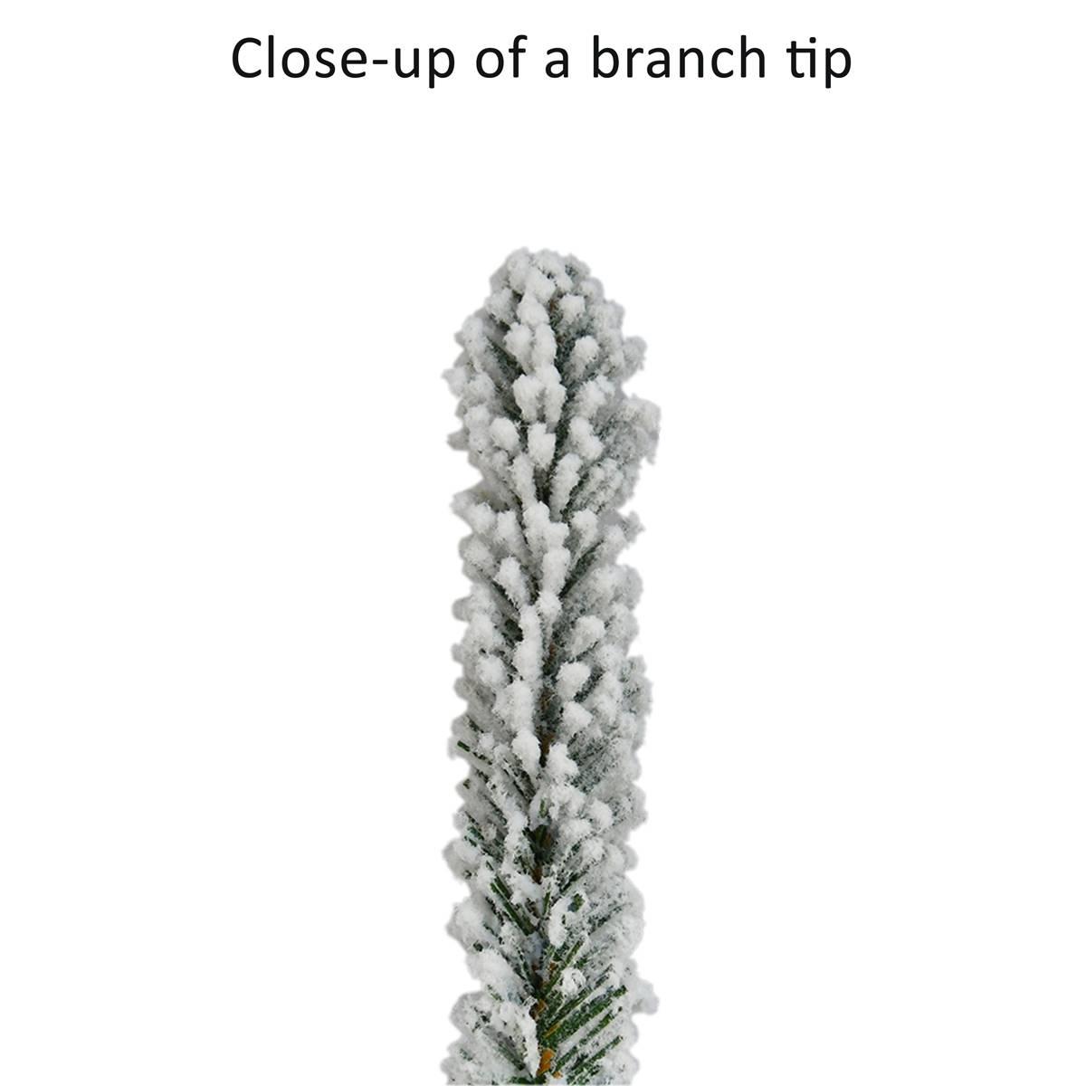 Puleo International 7.5ft. Pre-Lit Spruce Christmas Tree