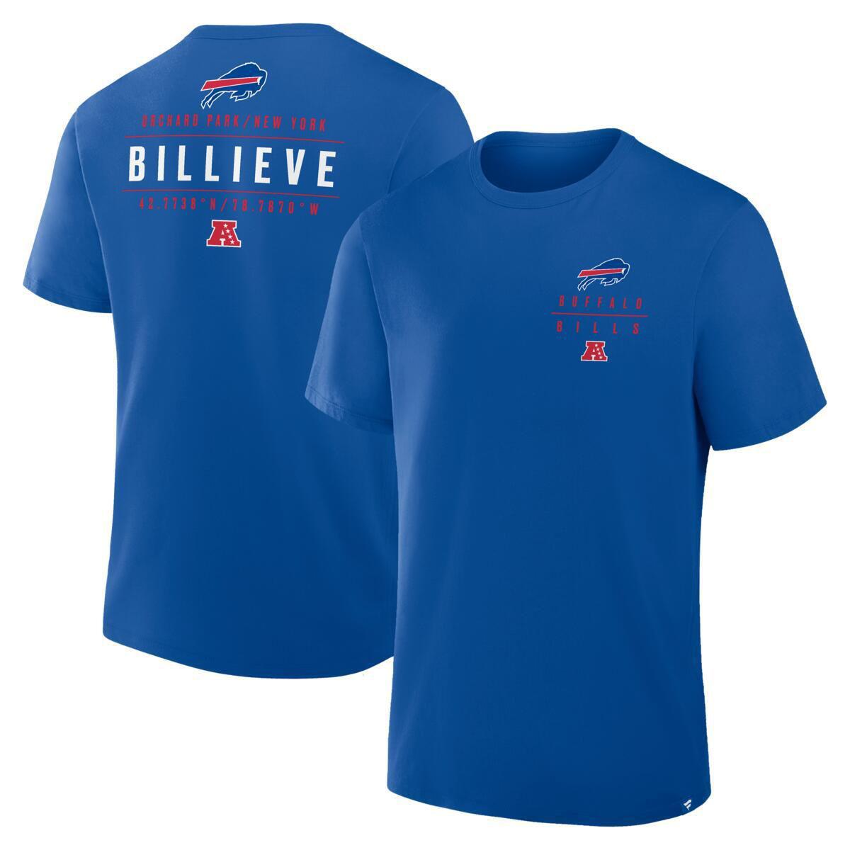 Mens NFL Fanatics Buffalo Bills Passing Pocket Legacy Tee