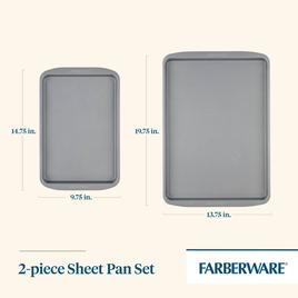 Farberware® 2pc. SmartBrown Bakeware Non-Stick Sheet Pan Set