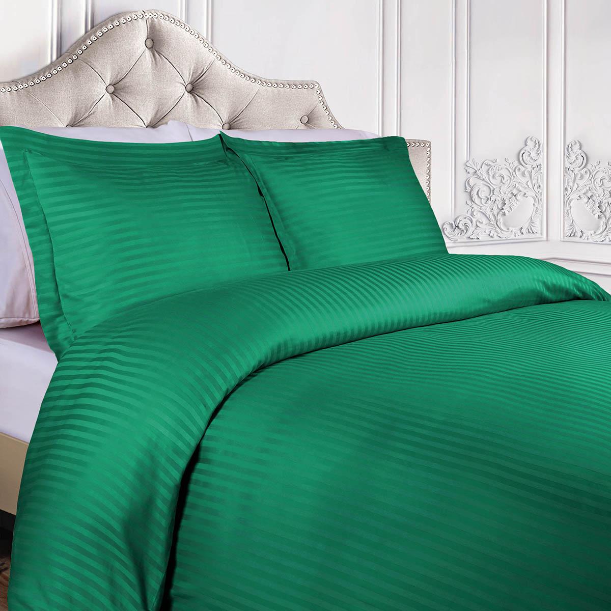 Superior 400 Thread Count Stripe Egyptian Cotton Duvet Cover Set