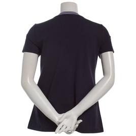 Womens Nautica Short Sleeve V Neck Tipped Tee