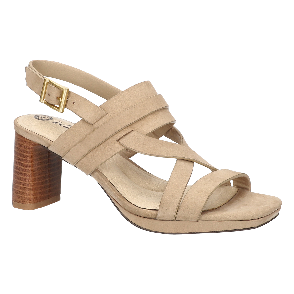 Womens Bella Vita Desoto Block Heel Sandals