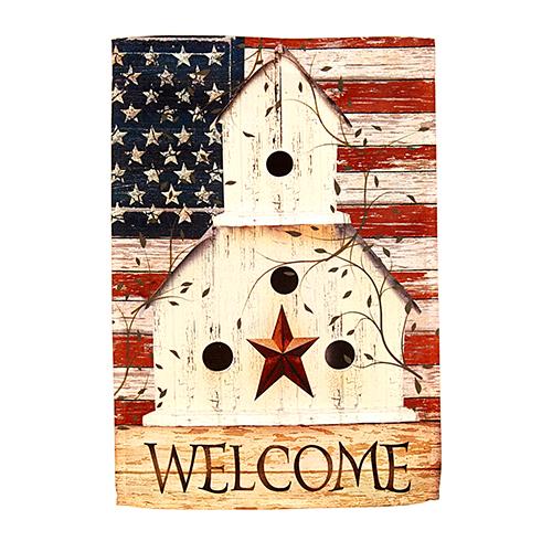 Briarwood Lane Americana Welcome Garden Flag