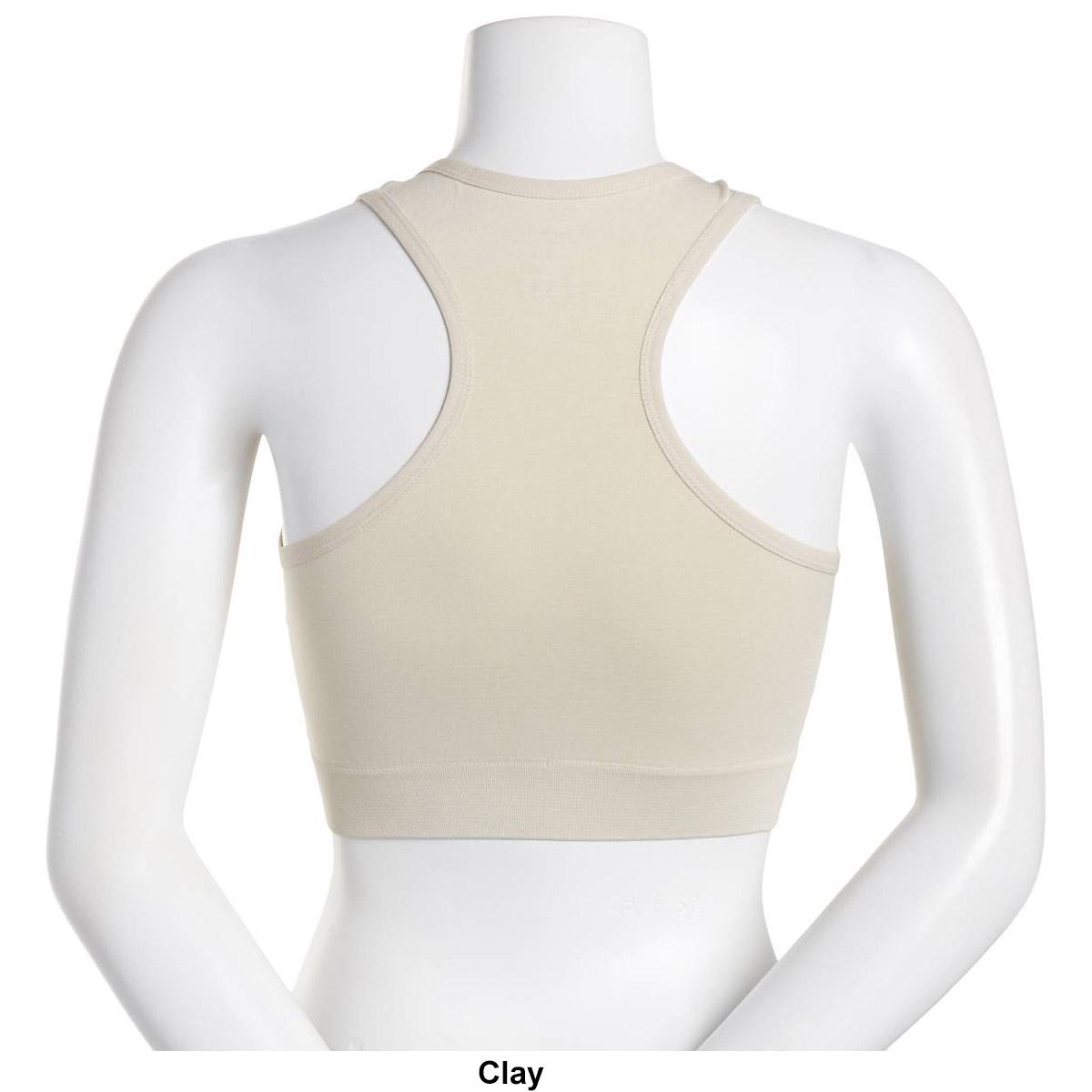 Womens Shadow Sport Seamless Zip Front Sports Bra