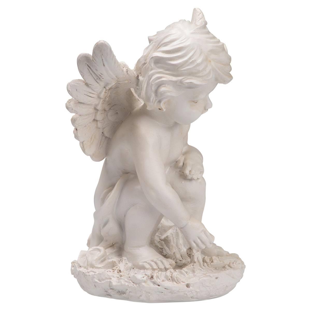 Northlight Seasonal Reaching Cherub Angel Garden Statue