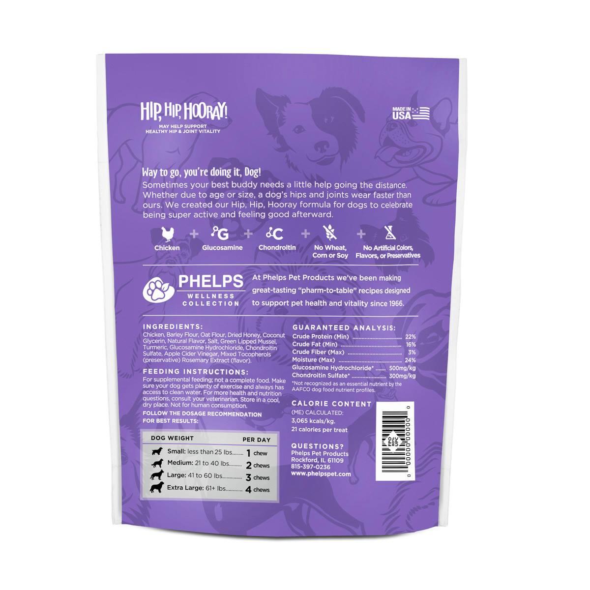 Phelps Wellness Collection 2pk. Hip Joint Health Dog Treats