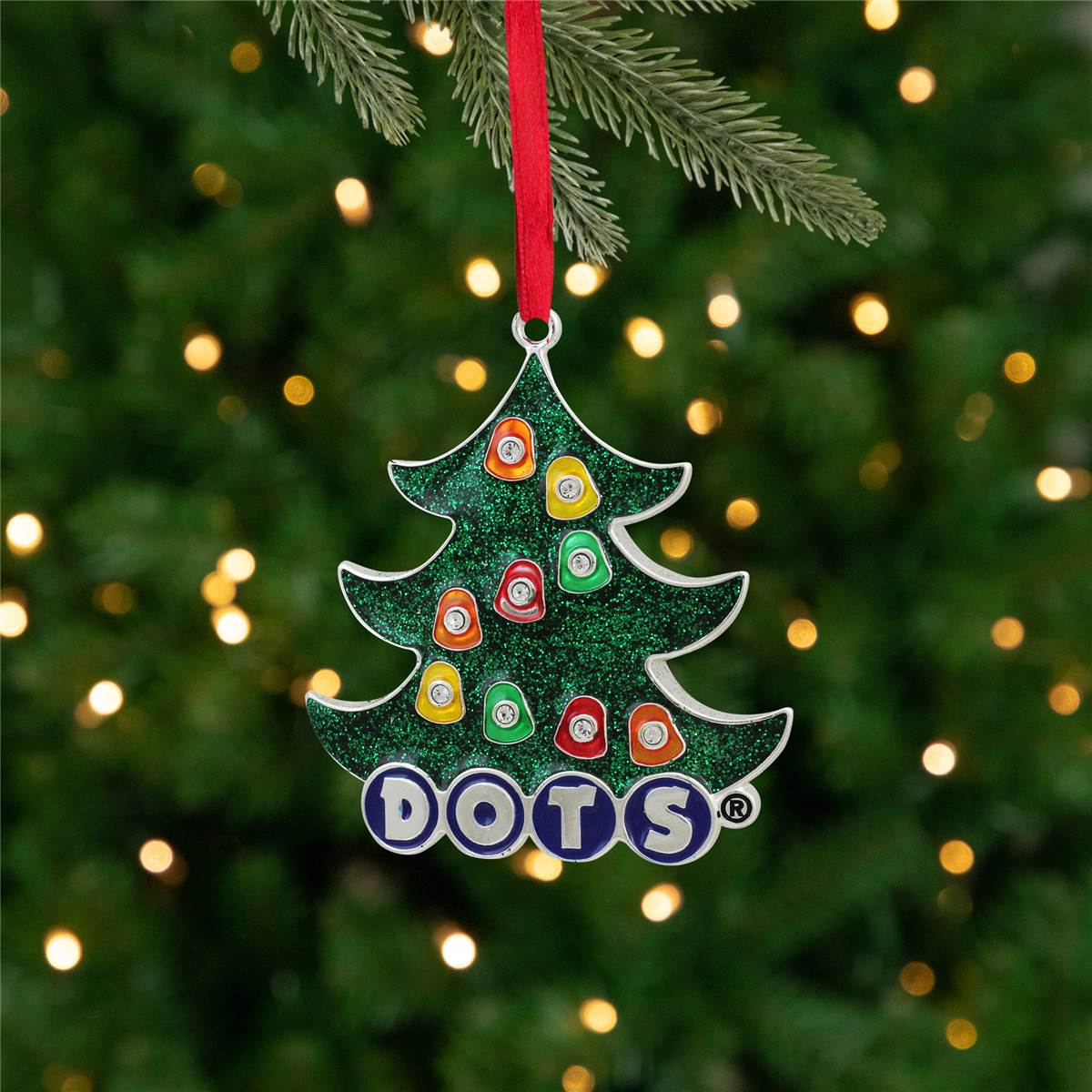 Northlight 3in. Candy Logo Ornament with European Crystals